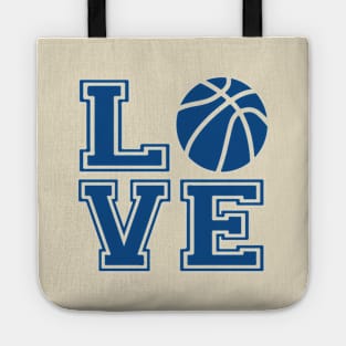 I Love Basketball - Big Letters Tote