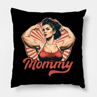 Muscle Mommy Pillow