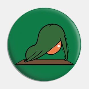 Avocado Yoga Pin