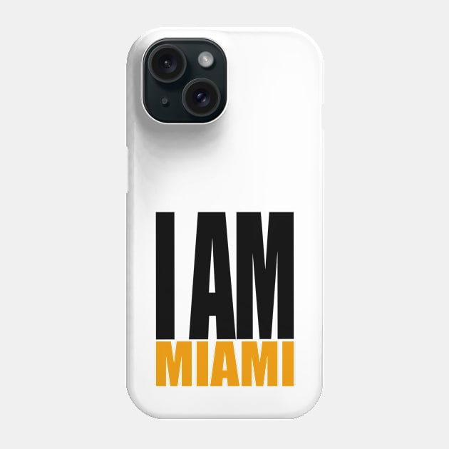 I am Miami Phone Case by INKUBATUR
