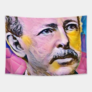 Horatio Alger Pink Portrait | Horatio Alger Artwork 5 Tapestry