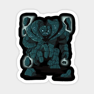 Blue Golem Magnet