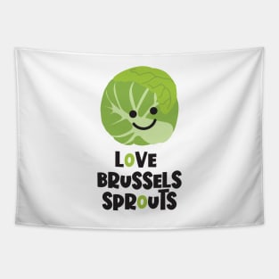 Love Brussels Sprouts Tapestry