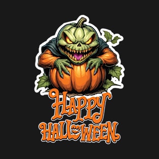 Pumpkin's Grasp Happy Halloween T-Shirt