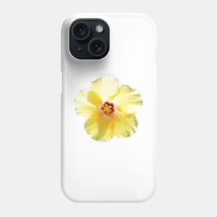 Yellow Hibiscus Phone Case