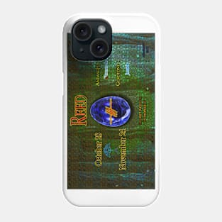 Zodi-Egg Reed with background v1 Phone Case