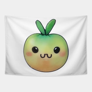 Smirking apple Tapestry