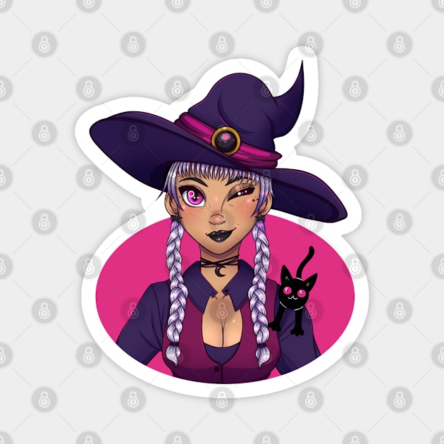 Witchy Magnet by PeppermintKamz