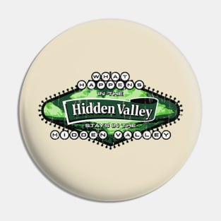 What Happens in the Hidden Valley Pin