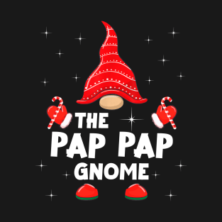 The Pap Pap Gnome Matching Family Christmas Pajama T-Shirt