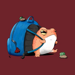 Backpack back to school Frog T-Shirt