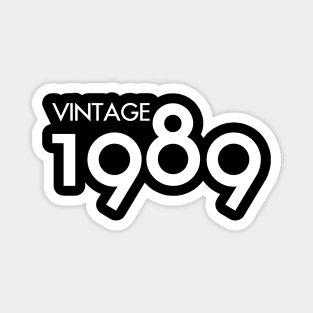 Vintage 1989 Gift 31st Birthday Party Magnet