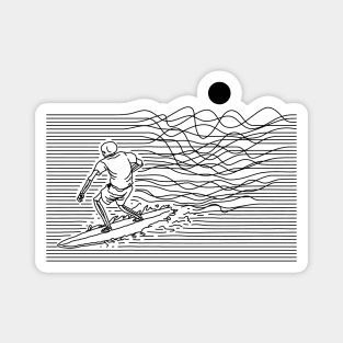 Surf Line (for Bright Color) Magnet