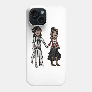 Paranormal Detective & Lockheart Cartoon 2 Phone Case