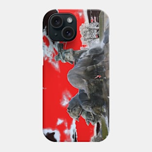 Gefion Bull Fountain / Swiss Artwork Photography Phone Case