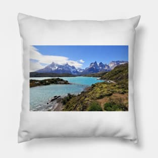 Torres del Paine - Puerto Natales, Chile Pillow