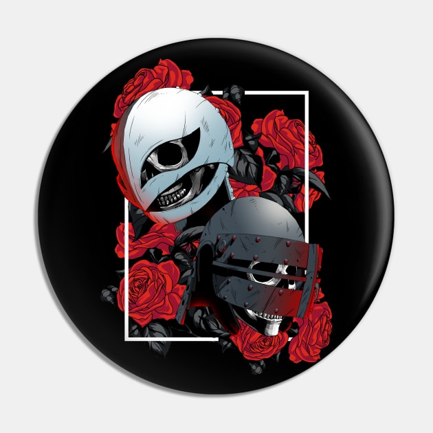 Memento Mori of the Hawks (Alternate) Pin by manoystee