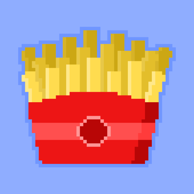 Pixel Fries by sombrasblancas