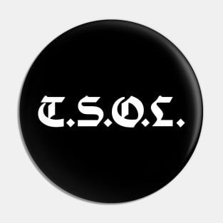 T.S.O.L BAND Pin