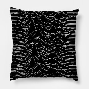 Unknown Pleasures (better for mask) Pillow