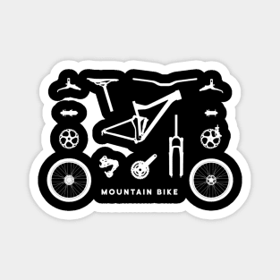 Mountain Bike Magnet