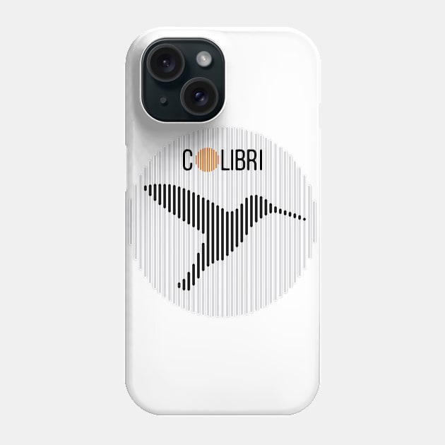 Digital Colibri Phone Case by Dedert