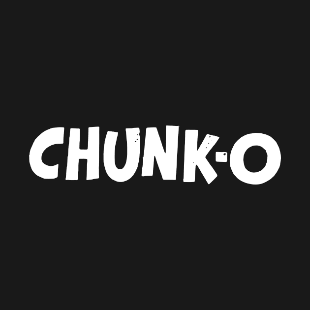 Chunk-o  in white by Eugene and Jonnie Tee's