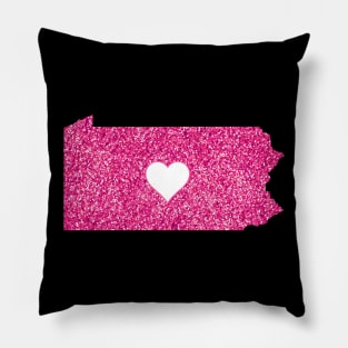 Pink Pennsylvania Pillow