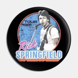 Concert Tour 1981 Pin