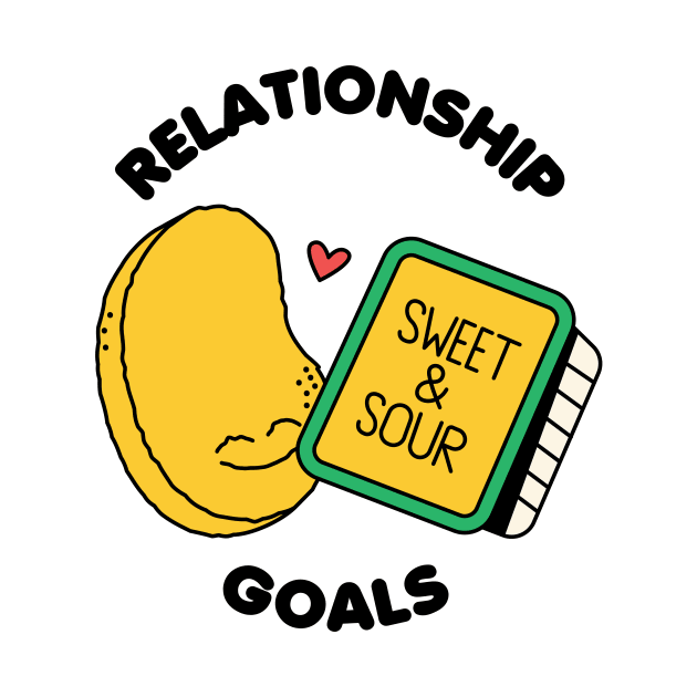 Relationship goals nuggets and sweet and sour sauce by Nora Gazzar