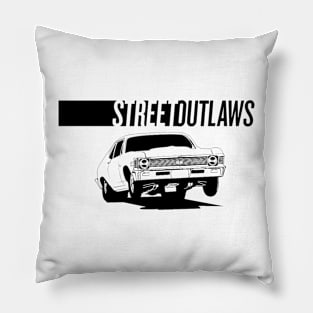 street outlaws Pillow