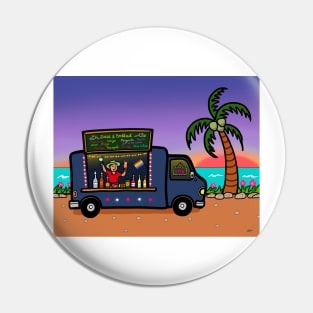 Street food truck juice cocktail drink outdoor summer Pin