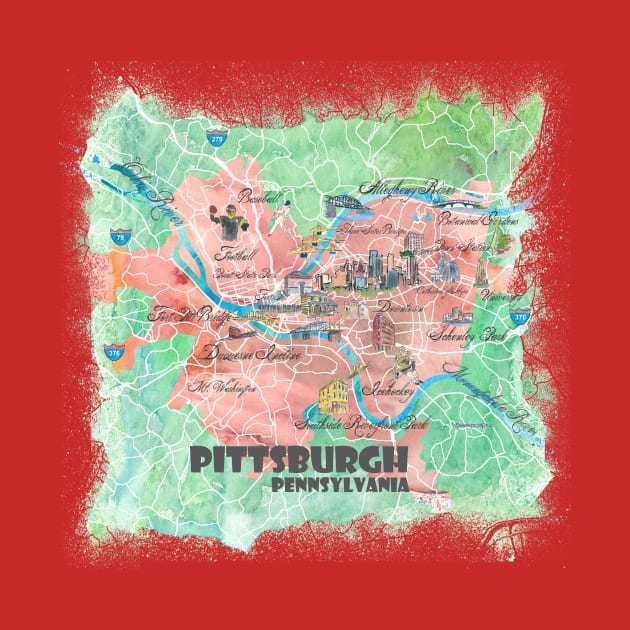 Pittsburgh, Pennsylvania by artshop77