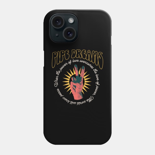 The power of love Phone Case by Pipe Dreams Clothing Co.