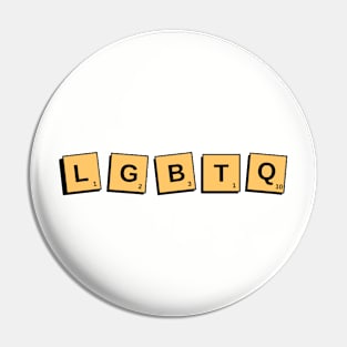 LGBTQ Tiles Pin