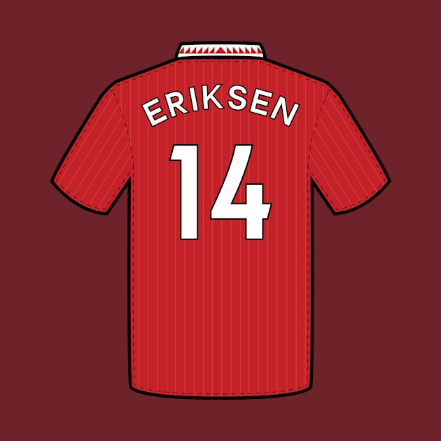 Christian Eriksen jersey by FootballFanatic