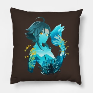 Xiao The Guardian Yaksha Pillow