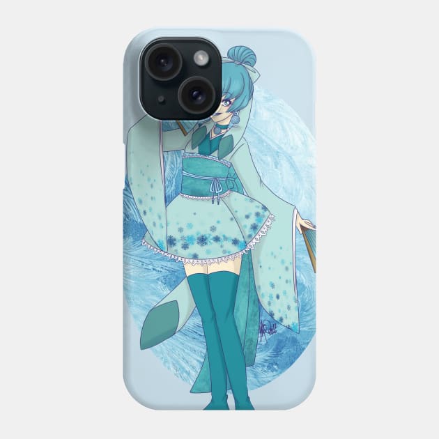 Magical Girl Fox Phone Case by Jisu