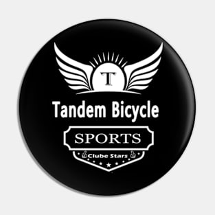 The Sport Tandem Bicycle Pin