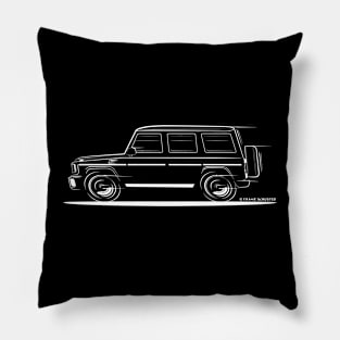 Speedy Mercedes Benz G Class Gelaendewagen Wht Pillow