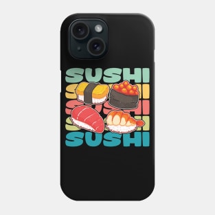 Sushi Retro Vintage Phone Case