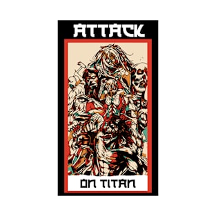 attack on titan all titan T-Shirt