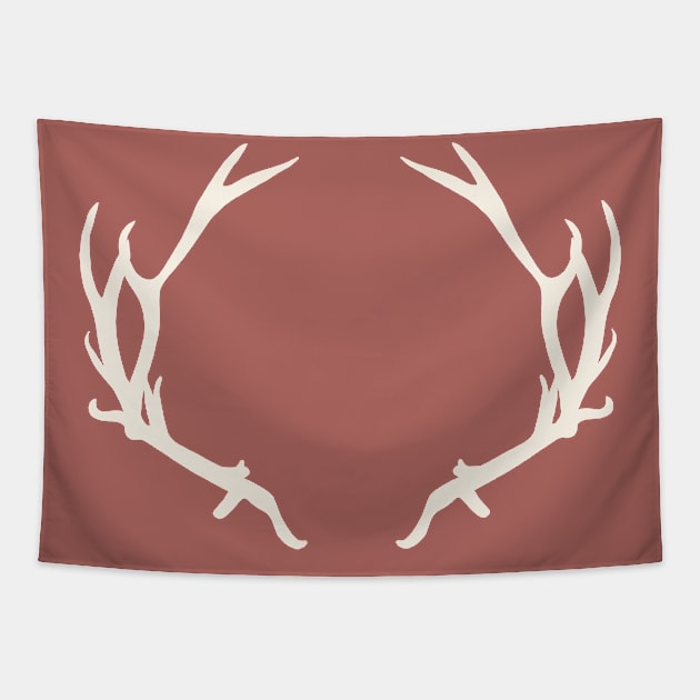 Antlers Tapestry by littlemoondance