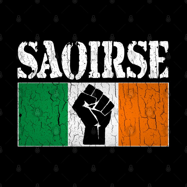 SAOIRSE - Free Ireland (vintage distressed look) by robotface