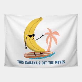 This banana's got the moves Tapestry