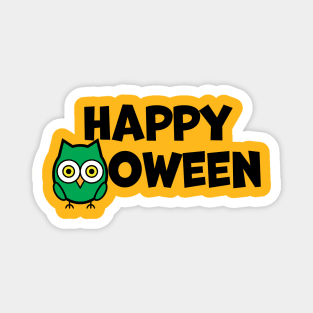 Happy Owloween Magnet