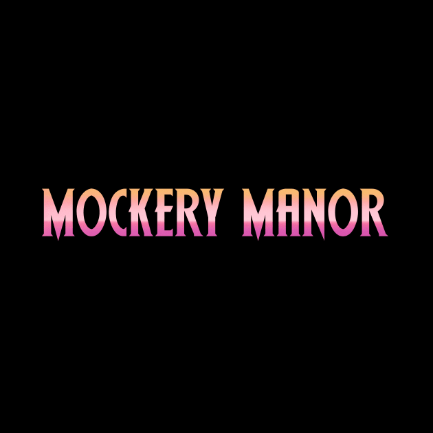 Mockery Manor Logo by Long Cat Media