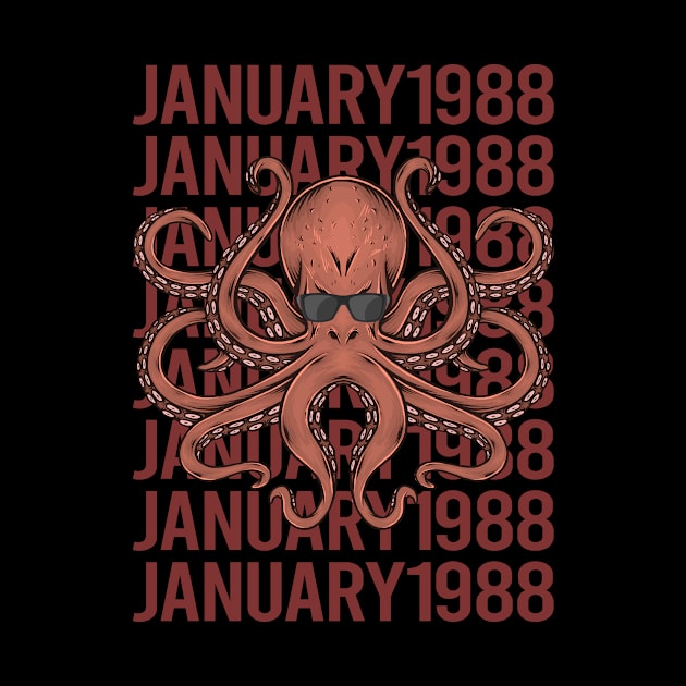 Funny Octopus - January 1988 by songuk