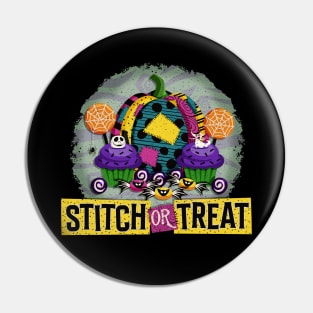 Stitch or Treat Pin