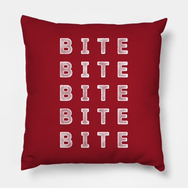 B I T E !!! - A Group where we all pretend to be Ants in an Ant Colony Pillow by Teeworthy Designs